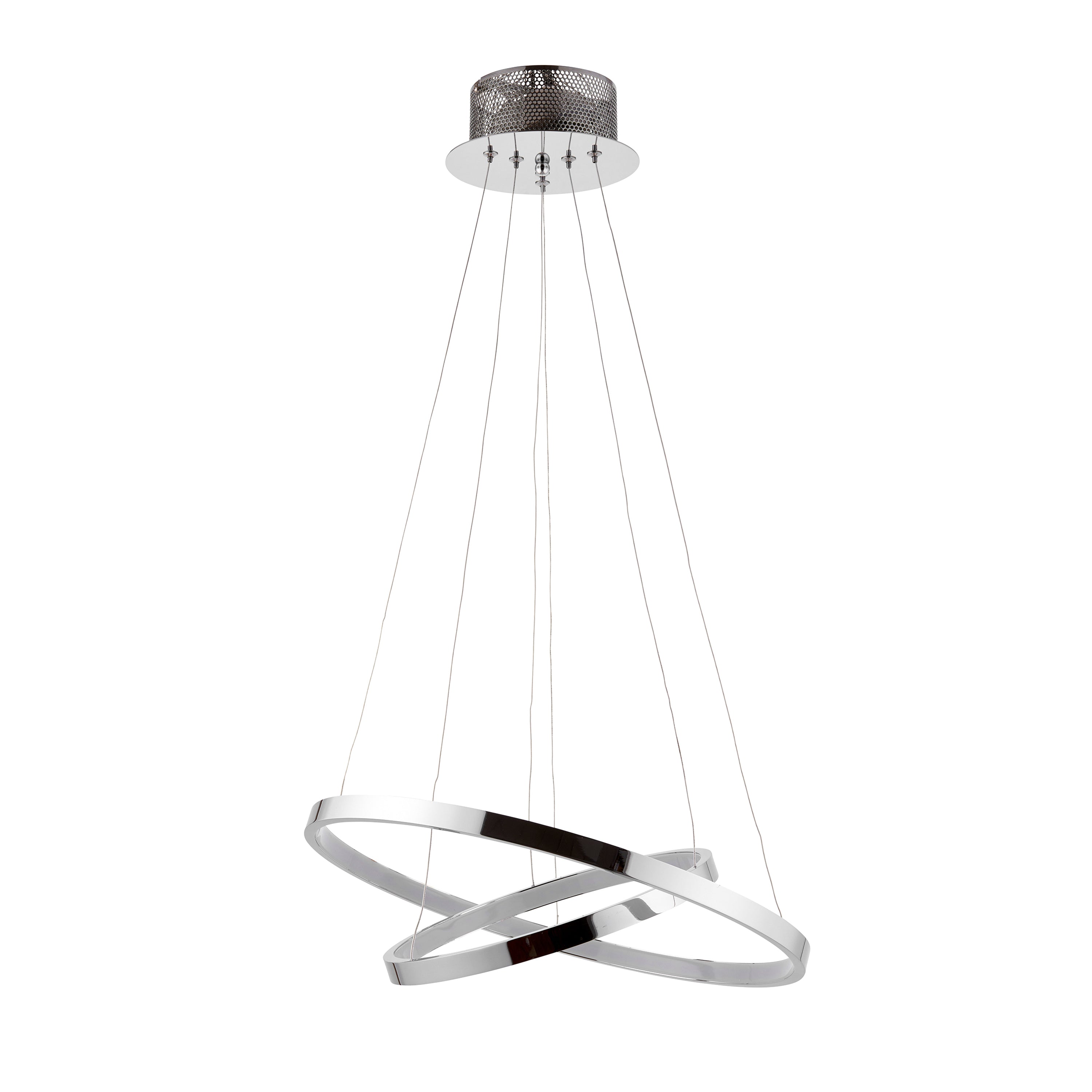 Zora Double Halo LED Pendant Light